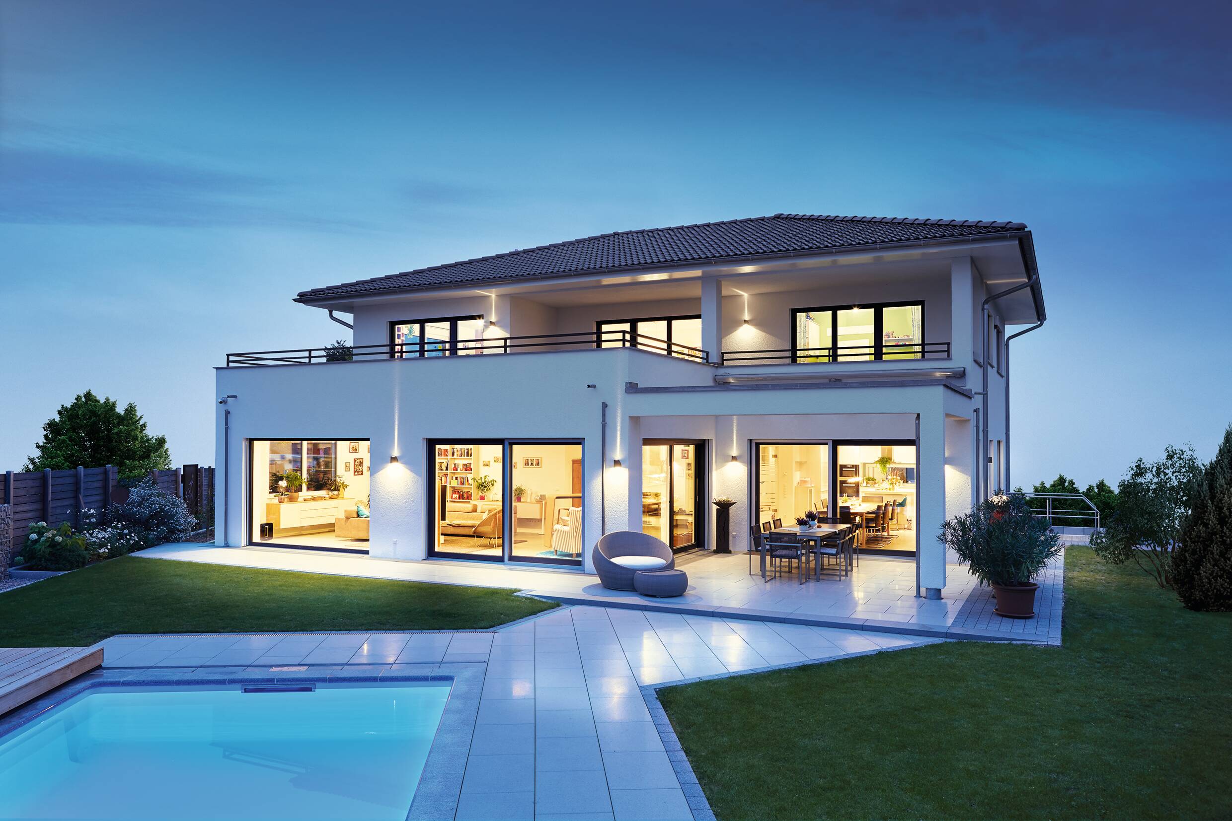 Maison individuelle avec piscine