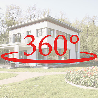 360° Rundgang in Musterhaus von WeberHaus
